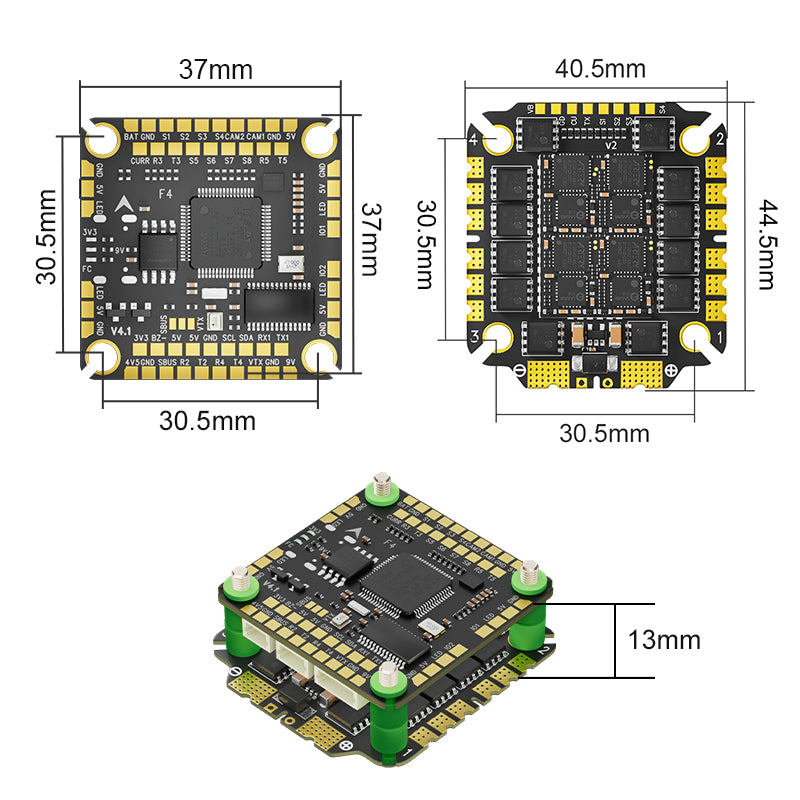 Aocoda-RC F465 V4 Stack