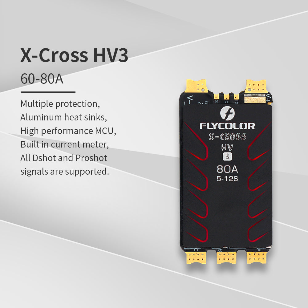 X-Cross HV3-60A/80A/120A/160A ESC
